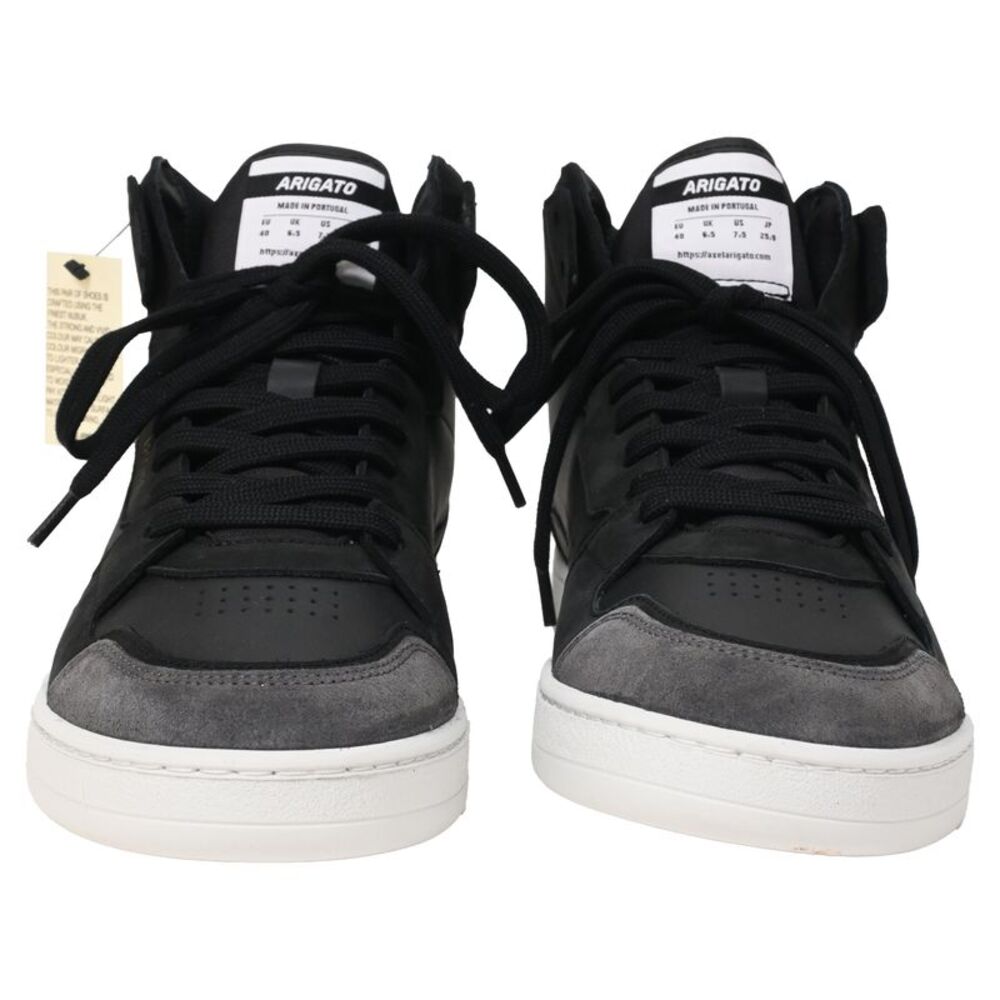 Axel Arigato Dice Hi Sneakers in Black Leather - Picture 4 of 10